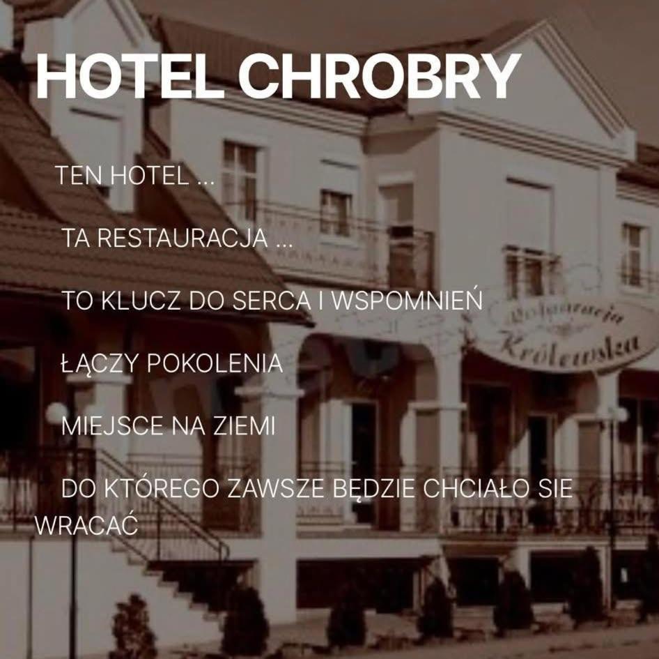 Hotel Chrobry Łęczyca Kültér fotó